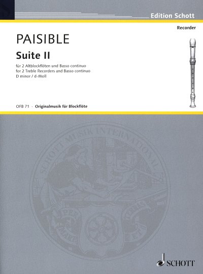 J. Paisible: 6 Suiten  (Pa+St)