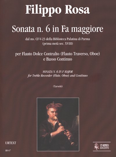 R. Filippo: Sonata No. 6 in F maj from , Abfl/FlObBc (Pa+St)
