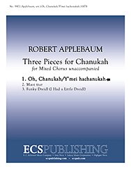 R. Applebaum: 3 Pieces for Chanukah