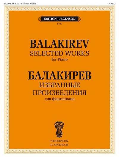 Selected Works - Balakirev, Klav