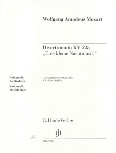 W.A. Mozart: Divertimento KV 525, 2VlVaVc (VcKb)