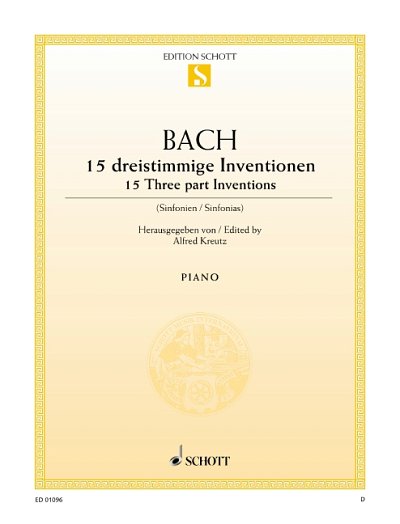 DL: J.S. Bach: 15 dreistimmige Inventionen, Klav