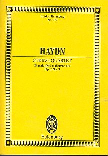 J. Haydn: Streichquartett  Es-Dur op. 2/3 Hob. III: 9 (1764)