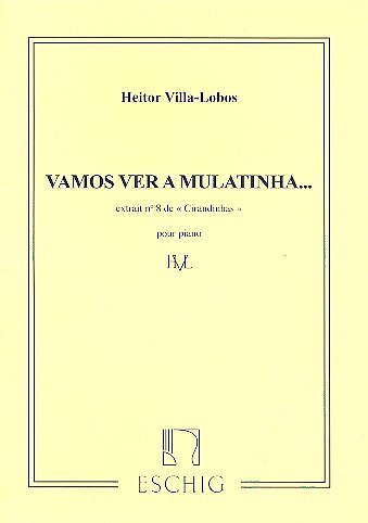 H. Villa-Lobos: Villa-Lobos Cirandinhas N 8 Piano (Vam, Klav