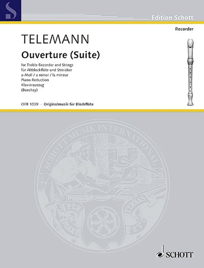 G.P. Telemann: Overture (Suite) in A minor TWV 55:A2