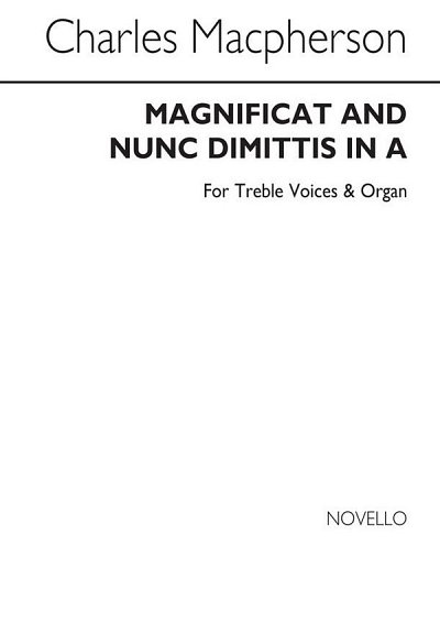 Magnificat And Nunc Dimittis In A (Bu)