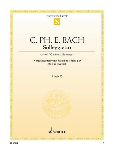 C.P.E. Bach: Solfeggietto Ut mineur