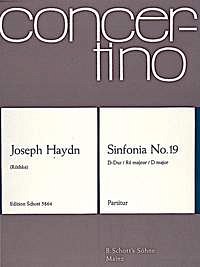 J. Haydn: Sinfonia No. 19 D-Dur Hob. I: 19 , Orch (Part.)