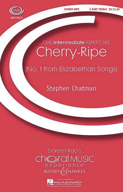 S. Chatman: Cherry-Ripe (Elizabethan Songs1), FchKlav