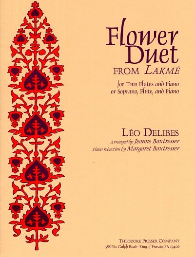 D. Léo: Flower Duet, 2FlKlav