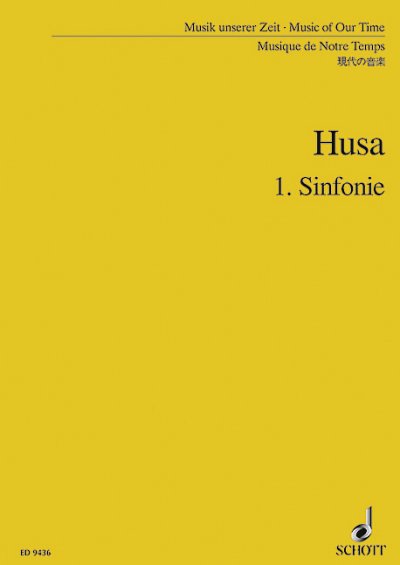 DL: K. Husa: 1. Sinfonie, Orch (Stp)