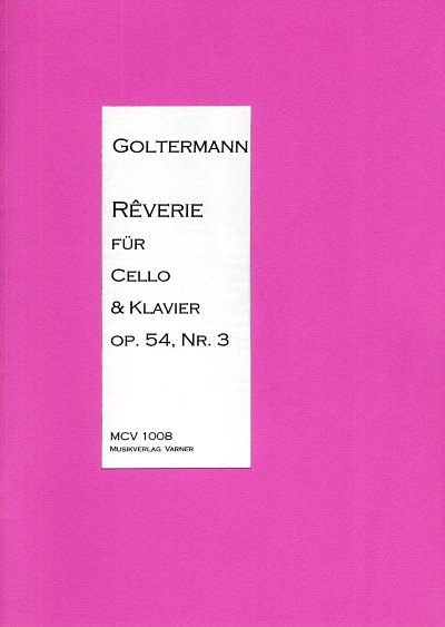 G. Goltermann: Reverie