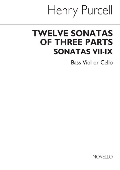 H. Purcell: Twelve Sonatas Of Three Parts (Bu)