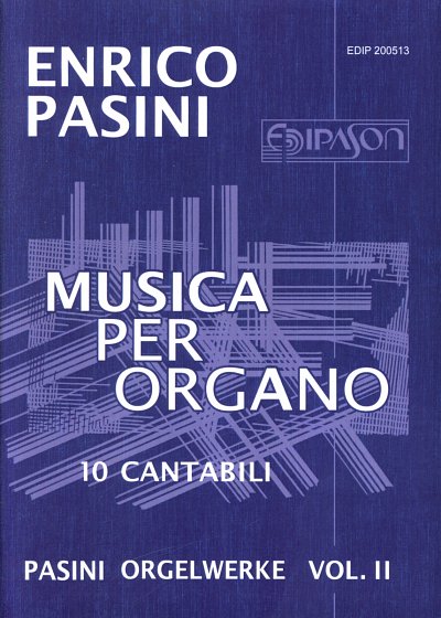 E. Pasini: Musica per Organo 2, Org