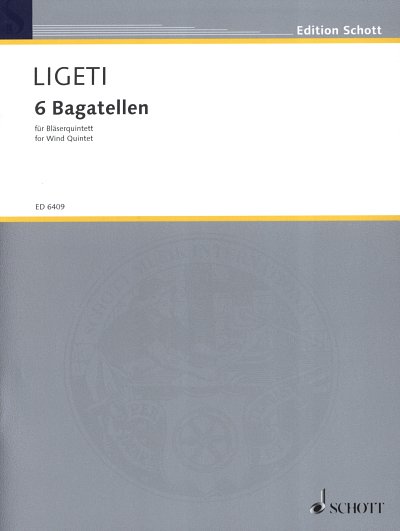 G. Ligeti: Sechs Bagatellen , FlObKlHrFg (Stp)
