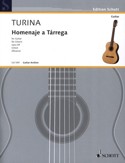 J. Turina: Homenaje a Tárrega op. 69 , Git