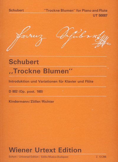 F. Schubert: Trockne Blumen, FlKlav (KlavpaSt)