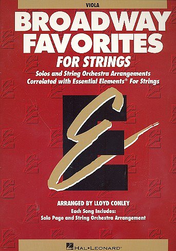 Essential Elements Broadway Favorites for Strings, Va