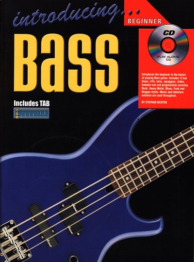 S. Richter: Introducing Bass Guitar, E-Bass (Bu+CD)