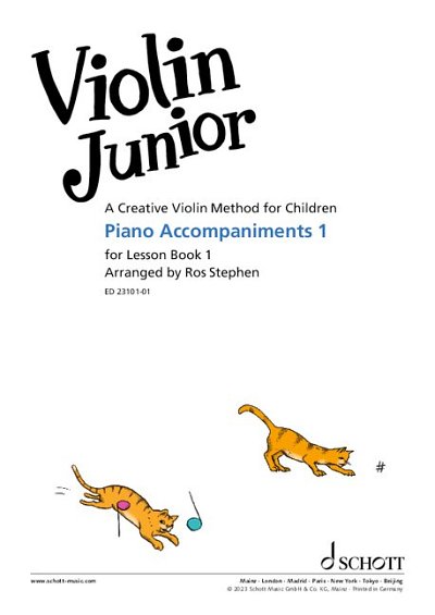 DL: Violin Junior: Piano accompaniments 1, VlKlav (Bch)
