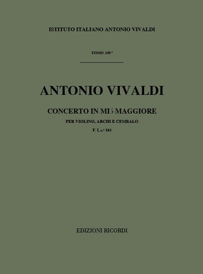 Concerto in Mi b Maggiore (E flat Major) Rv 252 (Part.)