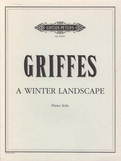 Griffes Charles: A Winter Landscape