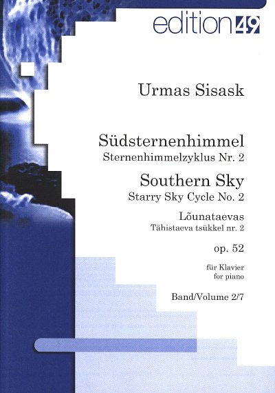 U. Sisask: Southern Sky op. 52/2