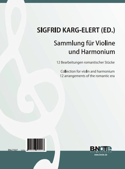 S. Karg-Elert: Sammlung für Violine und Harmonium