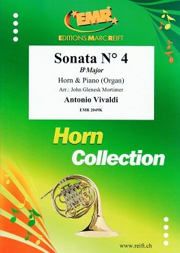 A. Vivaldi: Sonata N° 4 in Bb major, HrnKlav/Org
