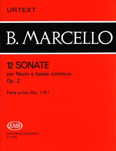 B. Marcello: 12 sonate op. 2, FlBc (Pa+St)