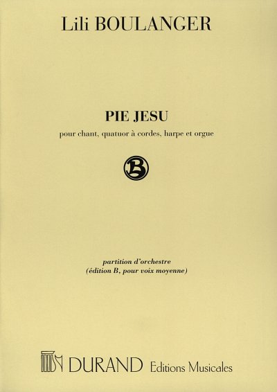 L. Boulanger: Pie Jesu, GsM4StrHfOrg (Part.)