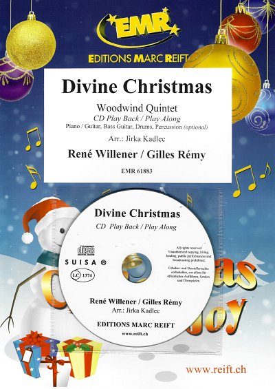 R. Willener: Divine Christmas, 5Hbl (+CD)