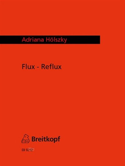 A. Hölszky: Flux - Reflux W 16, Asax