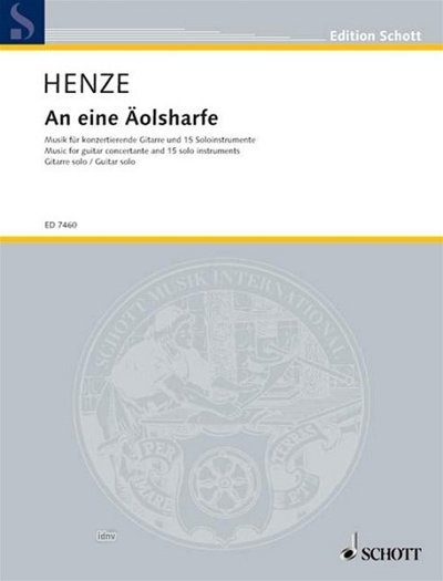 H.W. Henze: Ode an eine Äolsharfe 