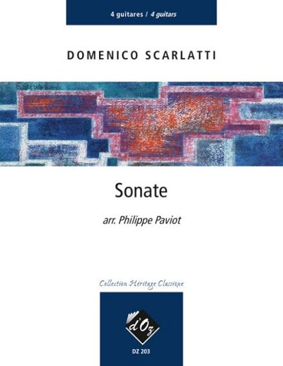 D. Scarlatti: Sonate K. 30, L. 499 - Fugue du , 4Git (Pa+St)