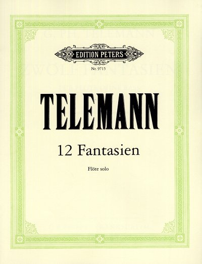 G.P. Telemann: 12 Fantasien, Fl