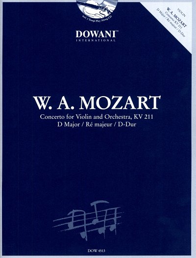 W.A. Mozart: Konzert für Violine und Orches, VlKlav (KAStCD)