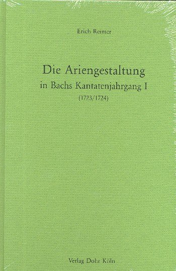 E. Reimer: Die Ariengestaltung in Bachs Kantatenjahrgan (Bu)