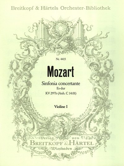 W.A. Mozart: Sinfonia Concertante Es-Dur Kv 297b Vl.I
