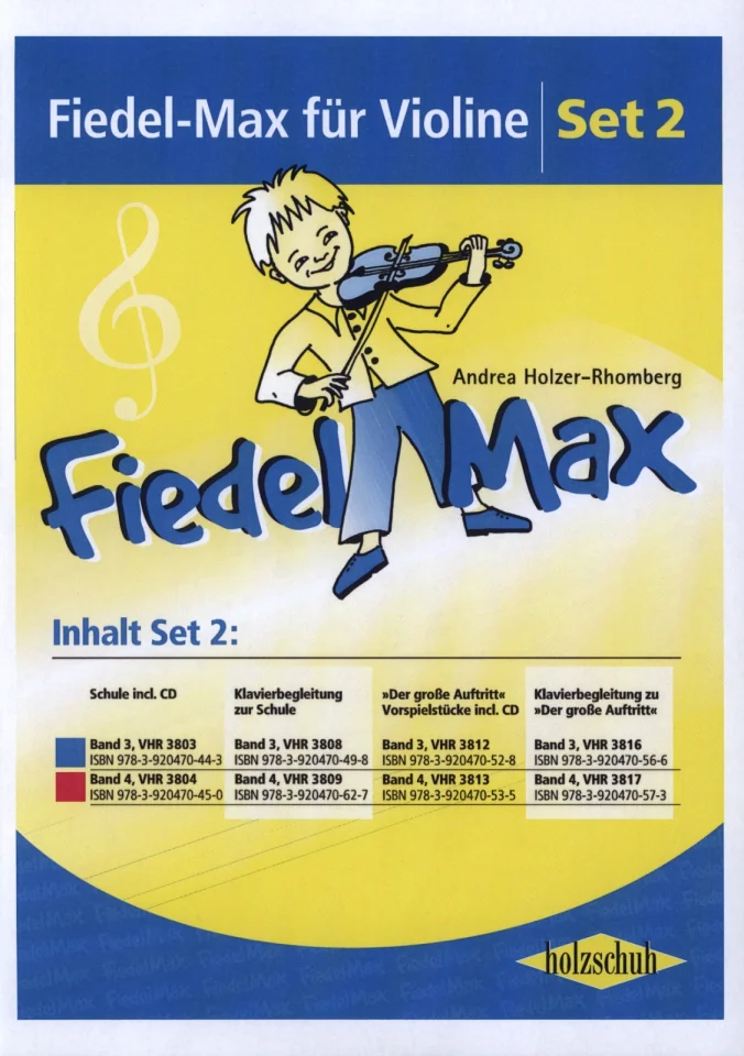 A. Holzer-Rhomberg: Fiedel-Max - Set 2, Viol (+OnlAu) (0)