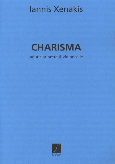 I. Xenakis: Charisma Clarinette Et Violoncelle (Part.)