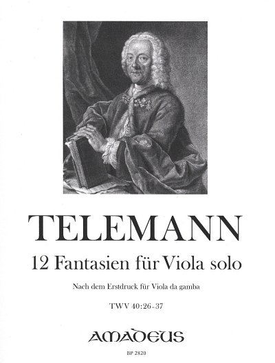 G.P. Telemann: 12 Fantasien, Va