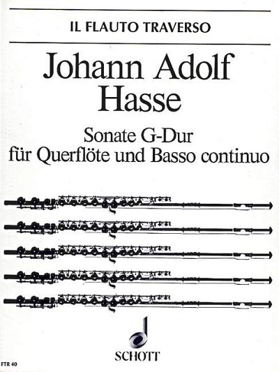 DL: J.A. Hasse: Sonate G-Dur, Fl/Ob/VlBc