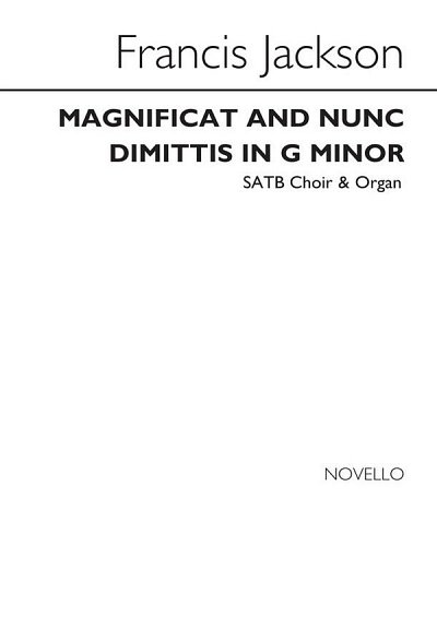 F. Jackson: Magnificat And Nunc Dimittis In , GchKlav (Chpa)