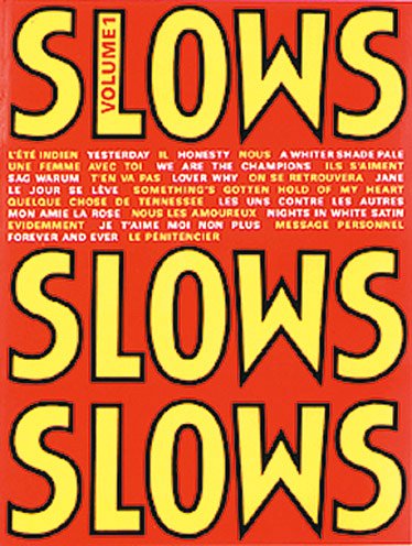 Slows - Volume 1, GesKlav