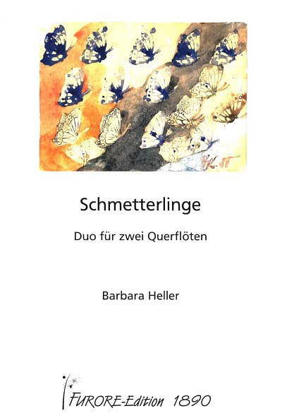 B. Heller: Schmetterlinge Duo für 2 Flöten