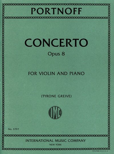 L. Portnoff: Concerto, VlKlav (KlavpaSt)