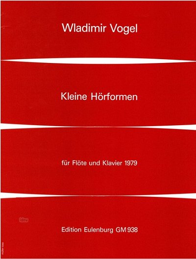 W. Vogel: Kleine Hörformen, FlKlav (KlavpaSt)