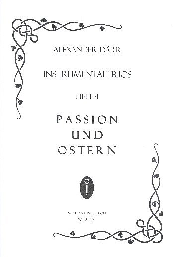 Instrumentaltrios 4 - Passion und Ostern, 3Mel (Sppa)