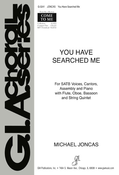 You Have Searched Me, Ch (Stsatz)